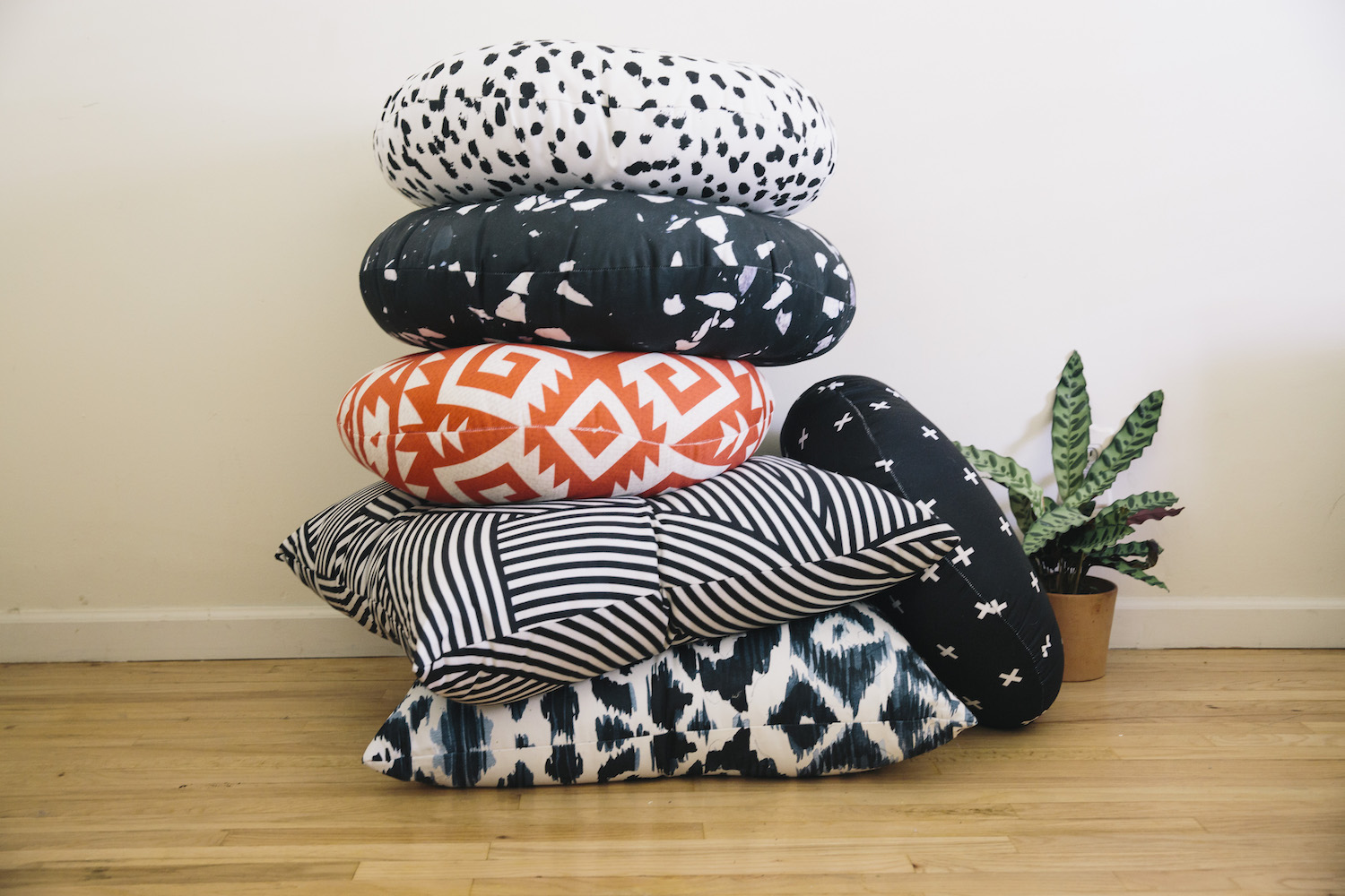 throw pillows come in both indoor and outdoor styles