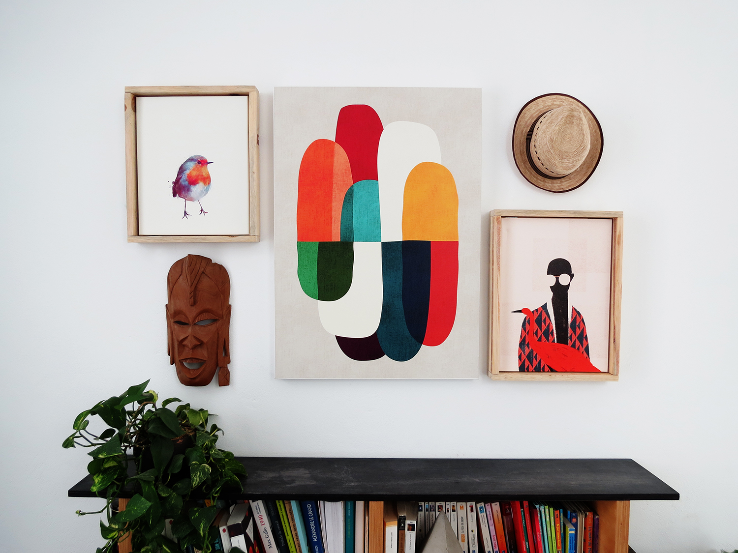 A Fresh Way To Showcase Canvas Prints Diy Floating Frames Society Blog