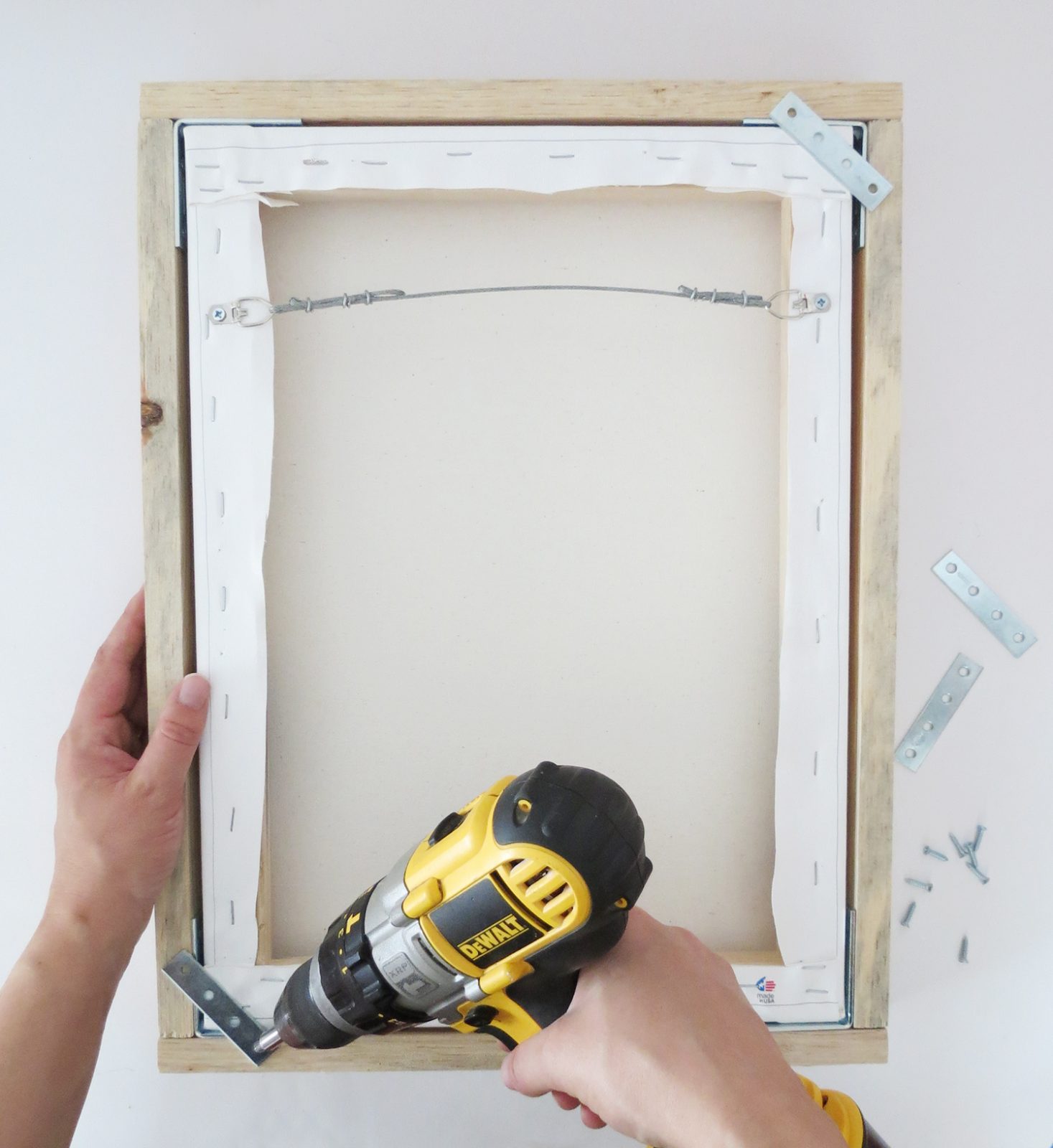 How To Make A Frame For A Canvas Photo At Mark Rogue Blog