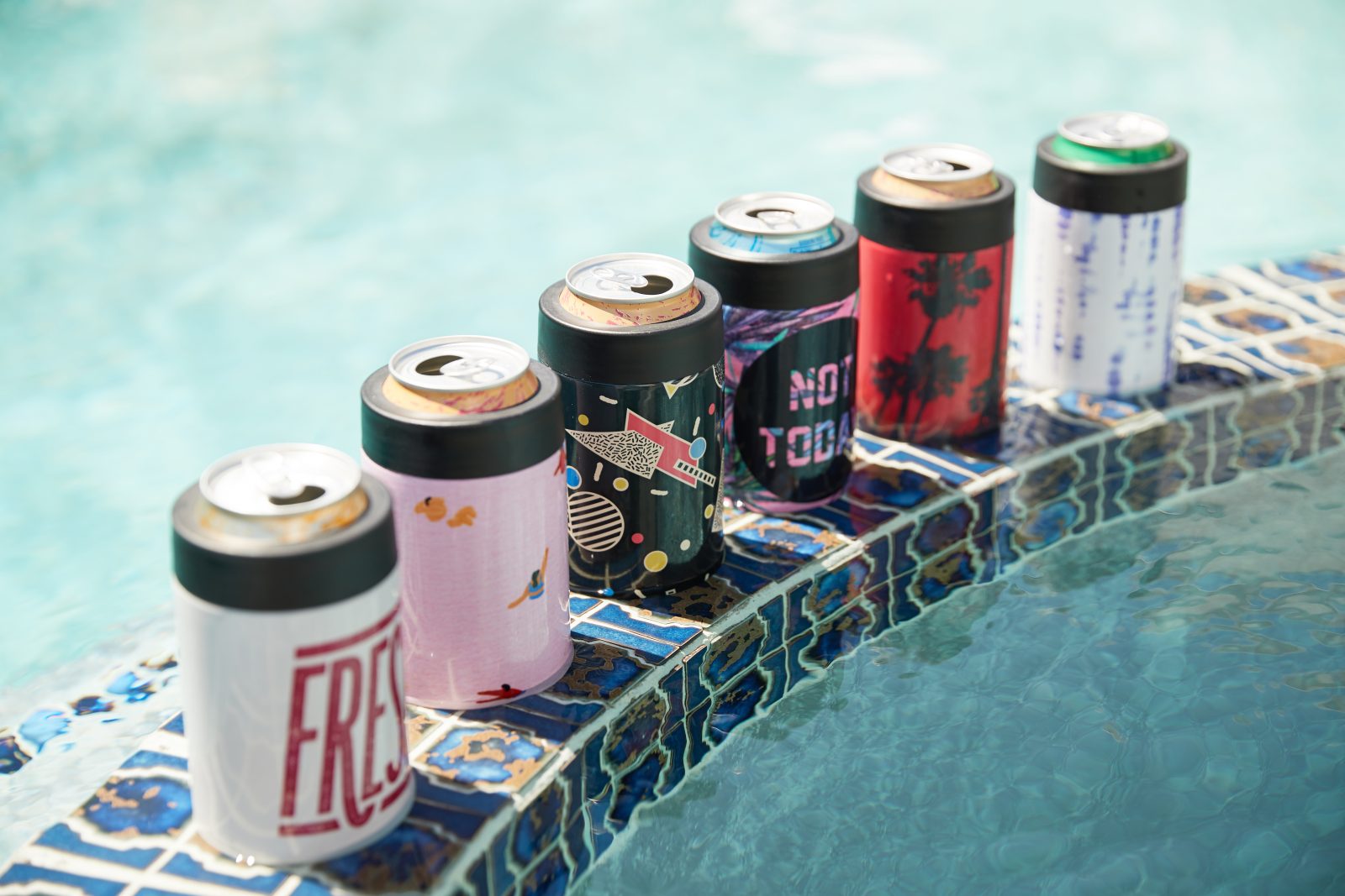 We Are Here - Slim Can Koozie