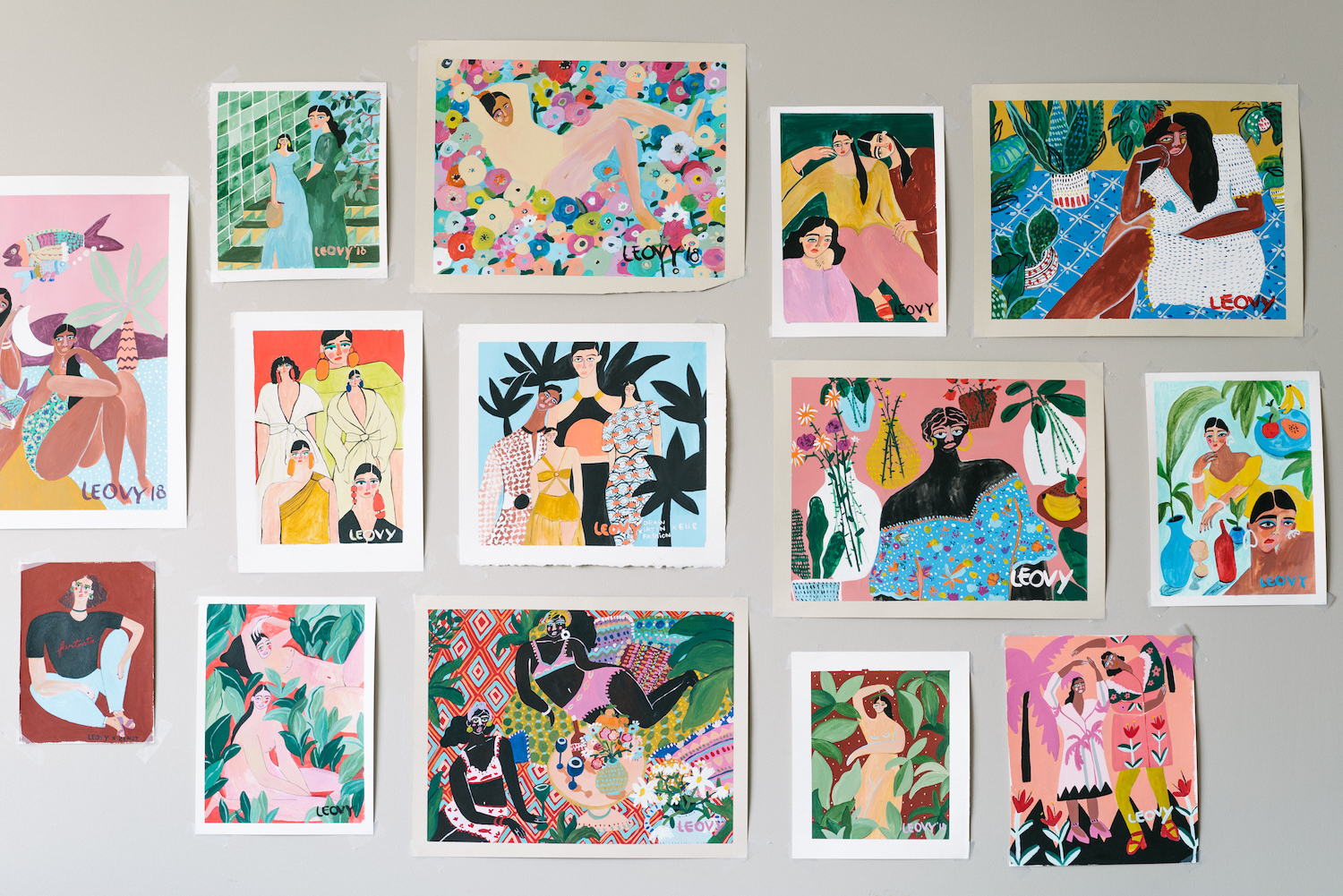 Inside the Vibrant Mexico City Studio of Ana Leovy - Society6 Blog