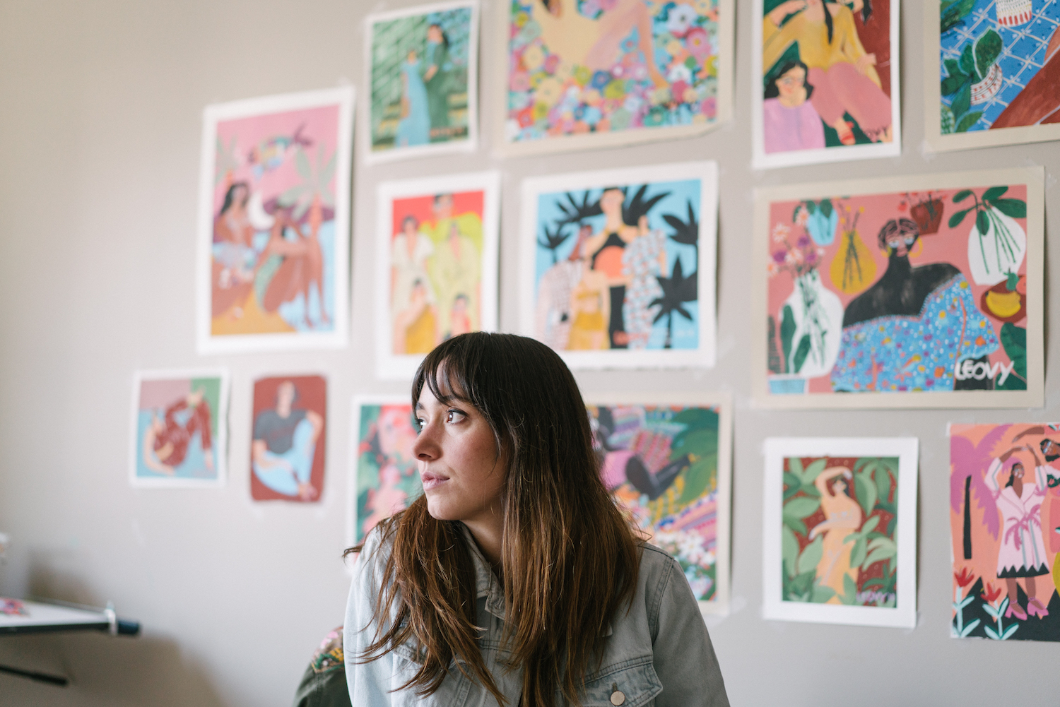 Inside the Vibrant Mexico City Studio of Ana Leovy - Society6 Blog