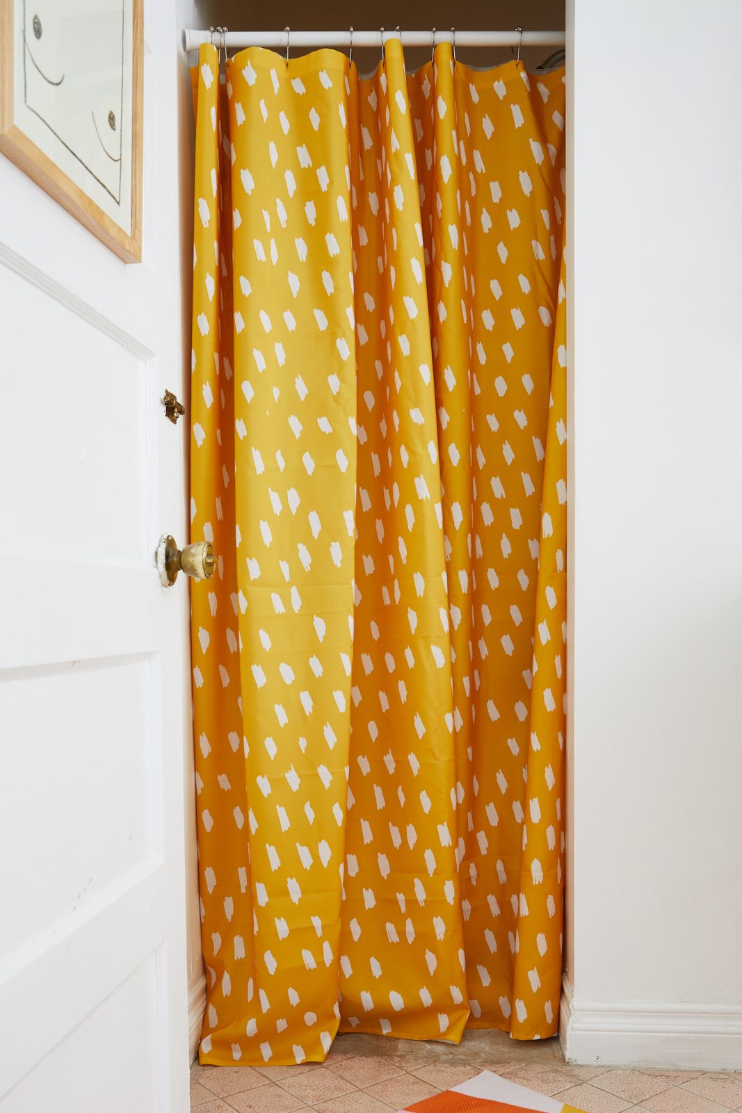 how to unwrinkle shower curtain