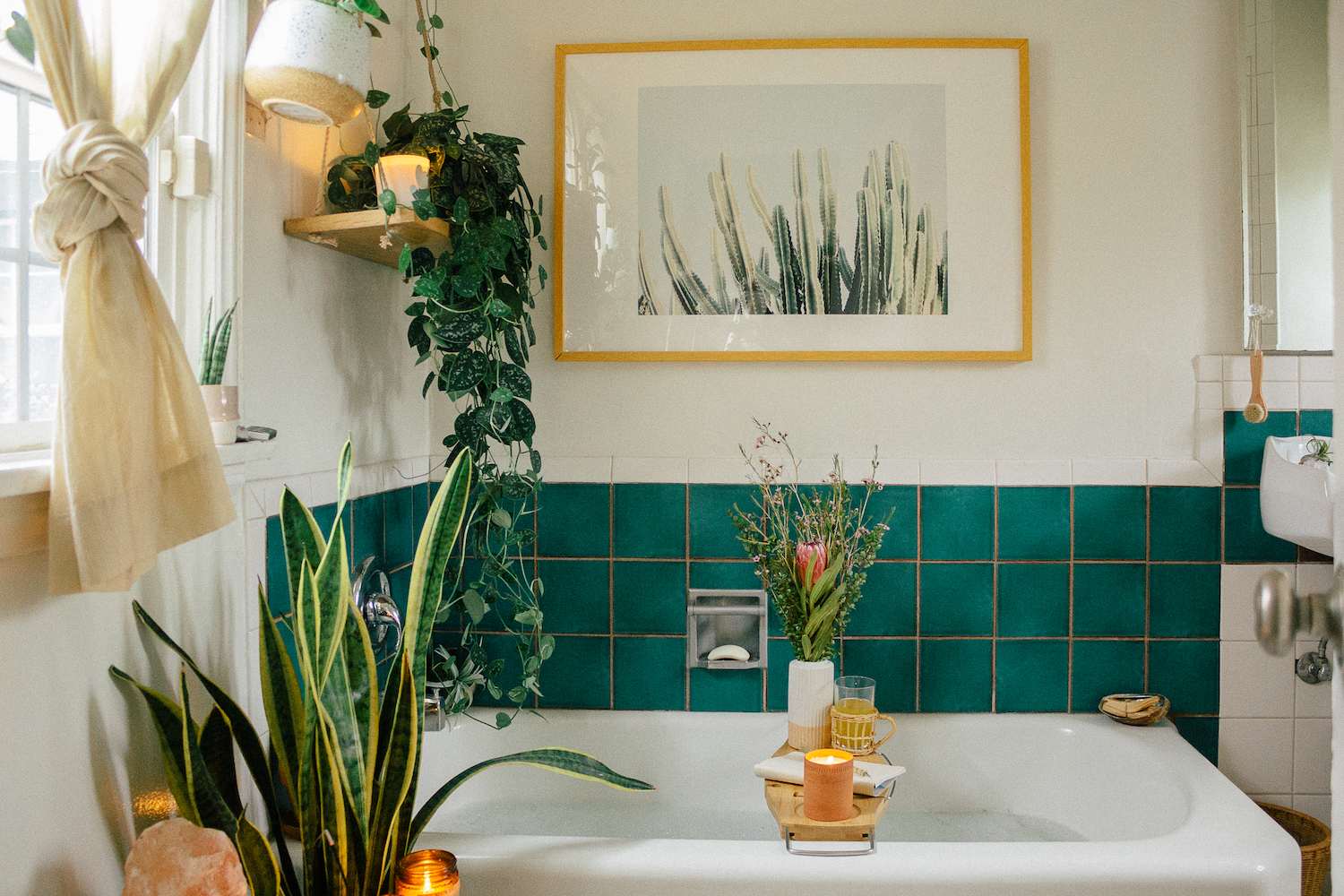 How to Easily Turn Your Bathroom Into an At-Home Spa Oasis - Society6 Blog