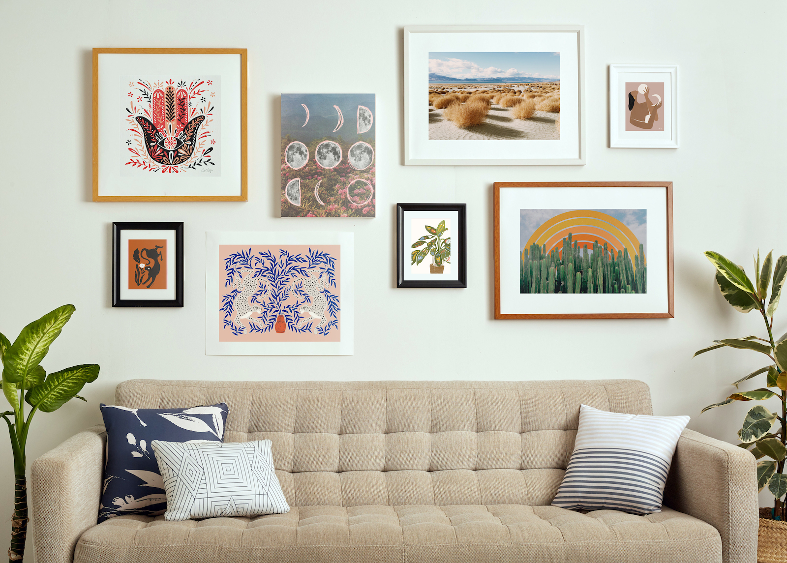 Quiz: What's Your Gallery Wall Style? - Society6 Blog