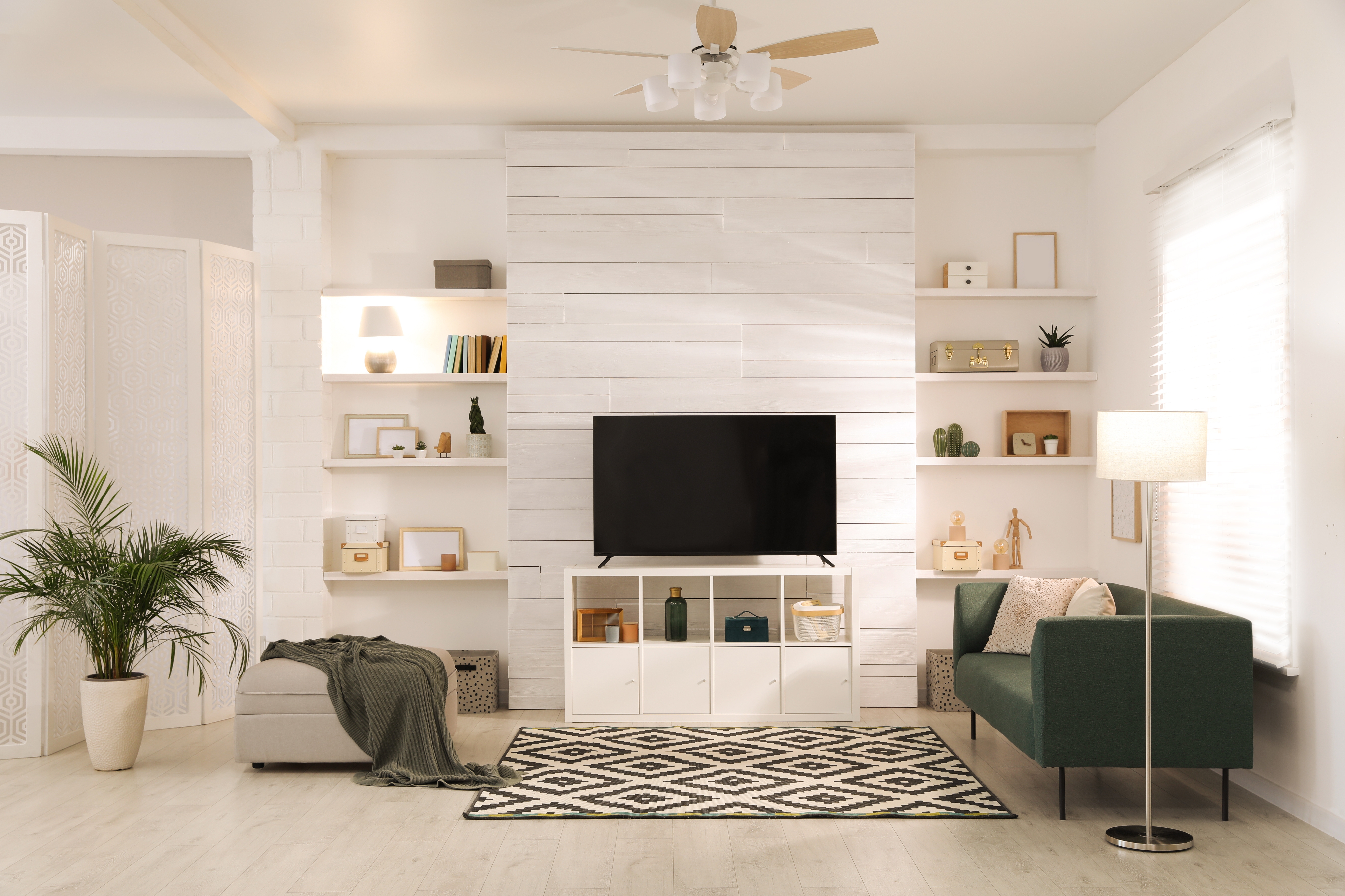 Ideas for Decorating a TV Wall