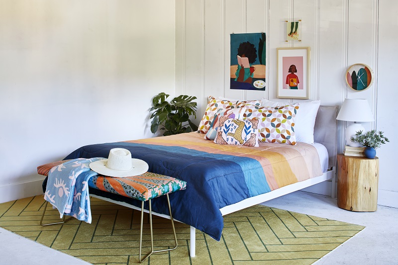 How to Place a Rug under a Bed: Size and Layout Tips