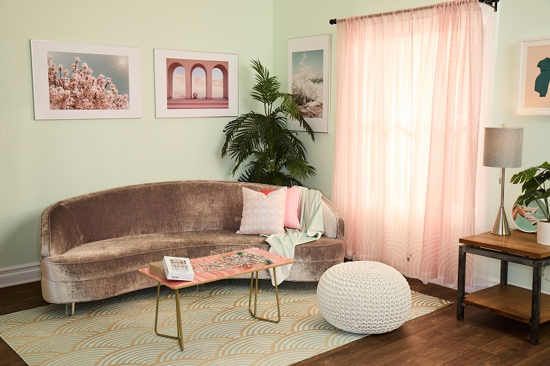 living room Art Deco style