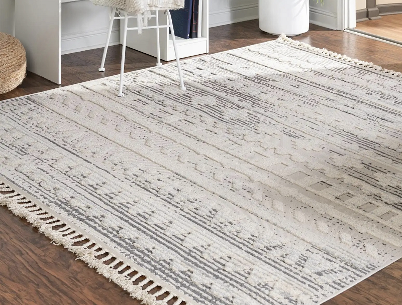 HUMAN MADE Gray TIGER RUG Classic Carpets Wool Studio Area Rugs