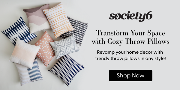 Transform your space with cozy throw pillows. Shop now!