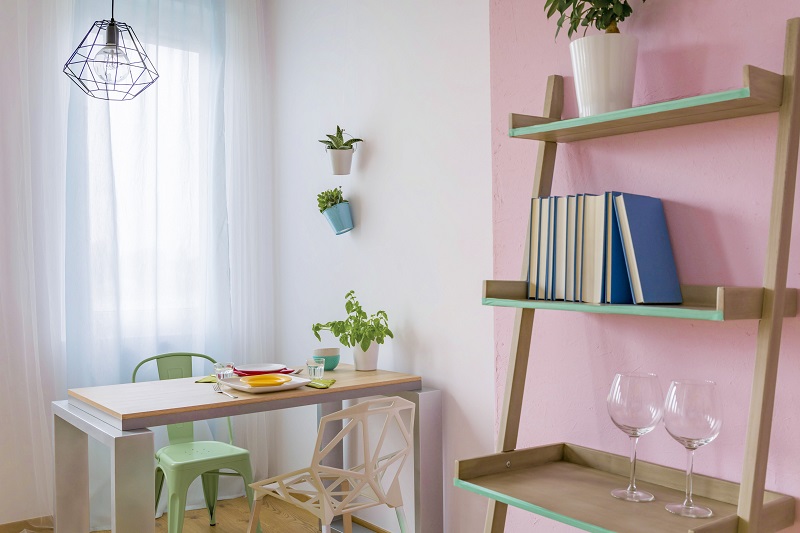 dining room shelves