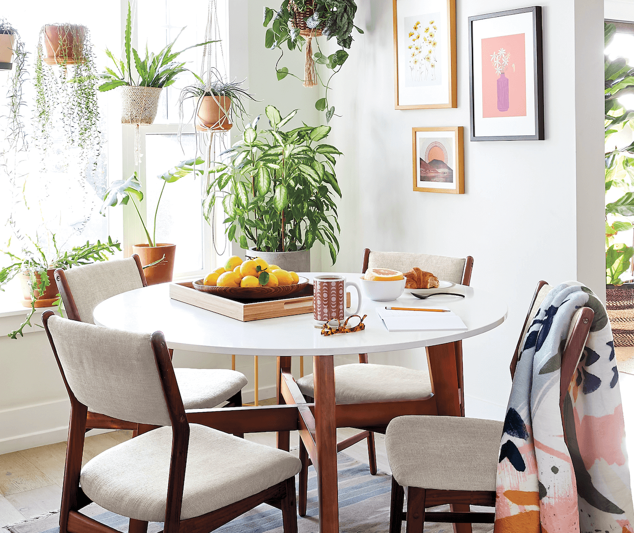 11 Small & Stylish Dining Room Decorating Ideas | Society6