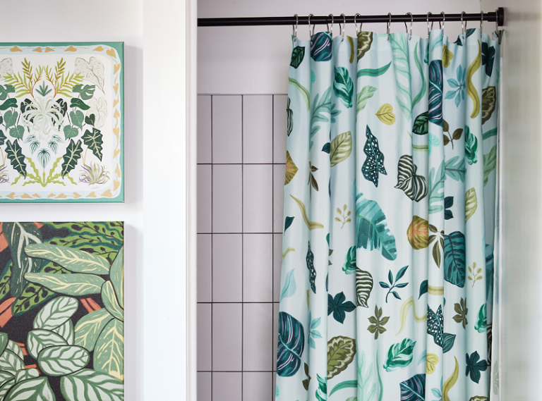 15 Shower Curtain Ideas to Brighten the Bathroom | Society6