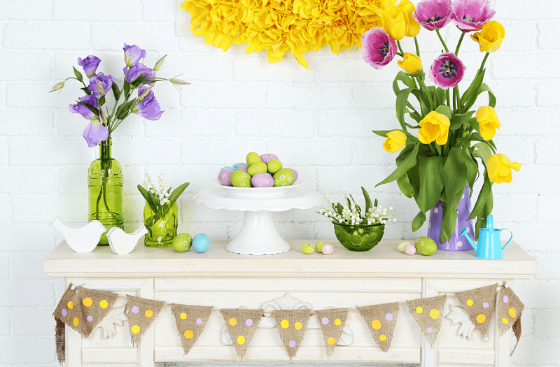Add Festive Touches With Easter-Themed Decor