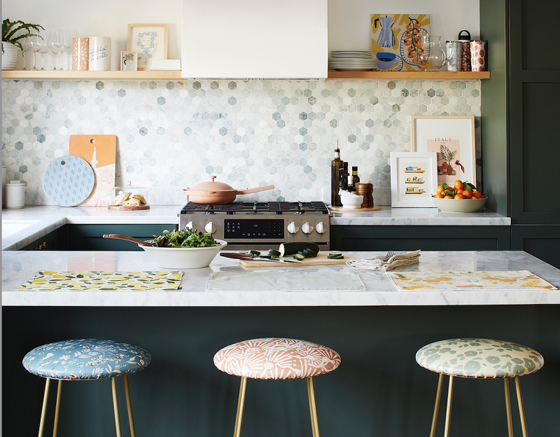 Colorful kitchen