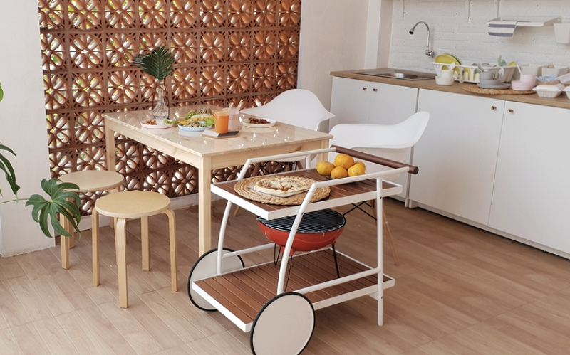 Multi-Functional Kitchen Cart